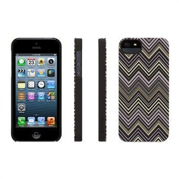 iPhone 5 / 5S / SE Griffin Chevron Suojakotelo Musta