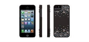 iPhone 5 / 5S / SE Griffin Karats Trend Back Case Black / Purple