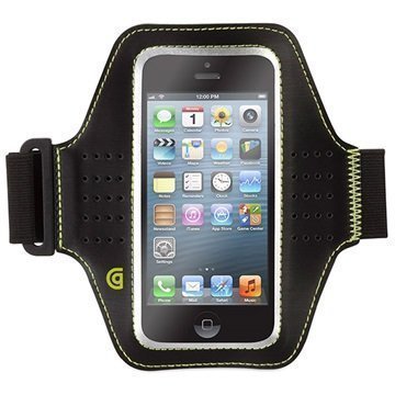 iPhone 5 / 5S / SE Griffin Trainer Käsivarsihihna Musta