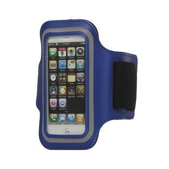 iPhone 5 / 5S / SE Gym Sport Käsivarsikotelo Sininen