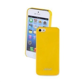 iPhone 5 / 5S / SE Jekod Shiny Case Yellow