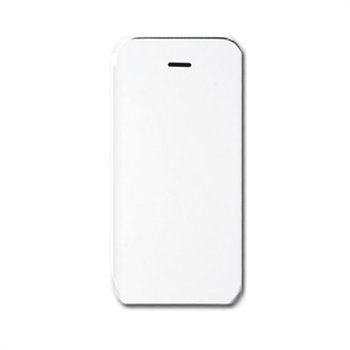 iPhone 5 / 5S / SE Ksix Vertical Book Cover White