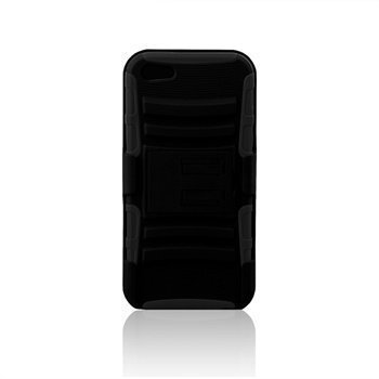 iPhone 5 / 5S / SE Naztech DoubleUp Plus Cover Black