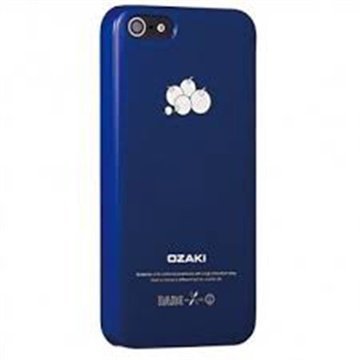 iPhone 5 / 5S / SE Ozaki O!Coat Fruit Click-On Suojakuori Mustikka Sininen