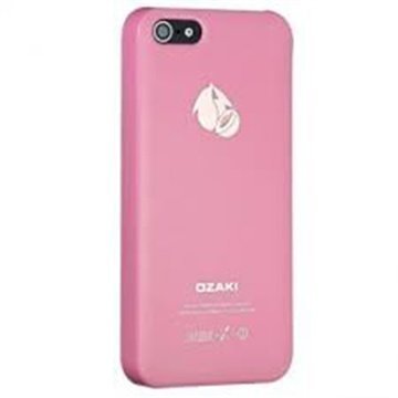 iPhone 5 / 5S / SE Ozaki O!Coat Fruit Click-On Suojakuori Persikka Pinkki