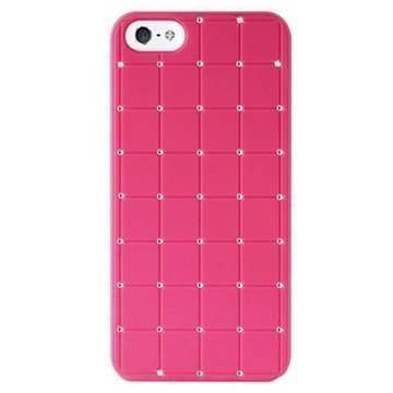 iPhone 5 / 5S / SE Puro Easy Chic Kova Suojakuori Pinkki