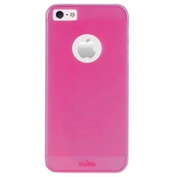 iPhone 5 / 5S / SE Puro Rainbow Kovakuori Pinkki