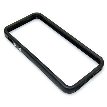 iPhone 5 / 5S / SE Sandberg Pro Frame Puskuri Musta