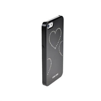 iPhone 5 / 5S / SE StarCase Bling Cover Black