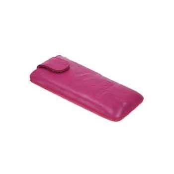 iPhone 5 / 5S / SE StarCase Di Base Lavato Premium Leather Case Fuchsia