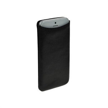 iPhone 5 / 5S / SE StarCase Nova Linea Premium Leather Case Black
