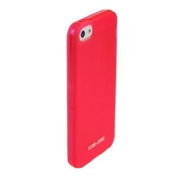 iPhone 5 / 5S / SE StarCase TPU Case Transparent Red