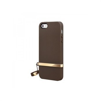 iPhone 5 / 5S / SE SwitchEasy Lanyard Case Brown