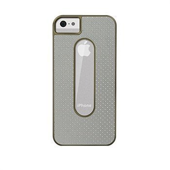 iPhone 5 / 5S / SE X-Doria Dash Back Cover Grey / Green