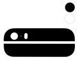 iPhone 5 Takakannen lasit Musta
