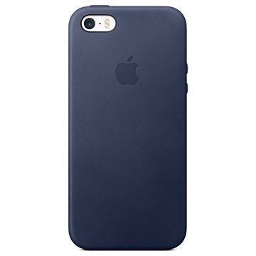 iPhone 5/5S/SE Apple Nahkakuori MMHG2ZM/A Yönsininen