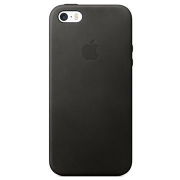 iPhone 5/5S/SE Apple Nahkakuori MMHH2ZM/A Musta