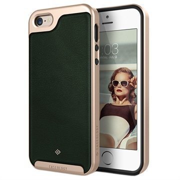 iPhone 5/5S/SE Caseology Envoy Case Green / Gold