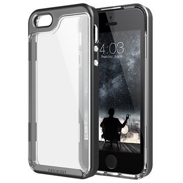 iPhone 5/5S/SE Caseology Skyfall Kotelo Musta