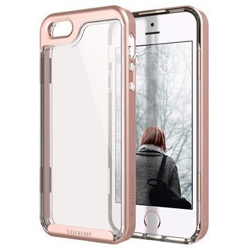 iPhone 5/5S/SE Caseology Skyfall Kotelo Ruusukulta