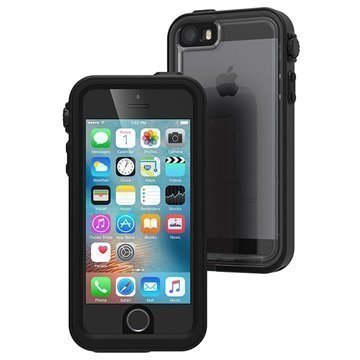 iPhone 5/5S/SE Catalyst Vedenkestävä Kotelo Musta
