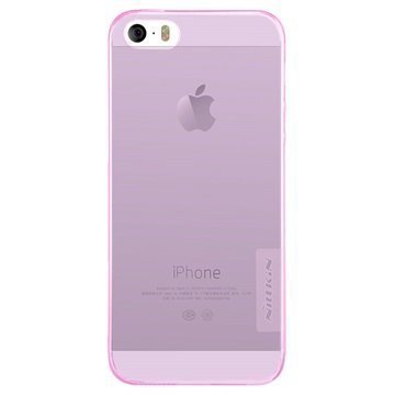 iPhone 5/5S/SE Nillkin Nature TPU Suojakuori Pinkki