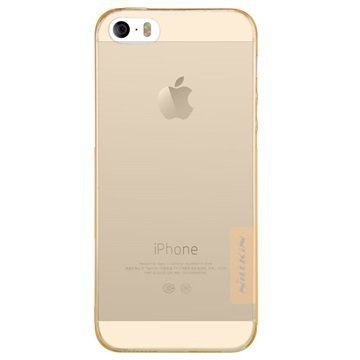 iPhone 5/5S/SE Nillkin Nature TPU Suojakuori Ruskea