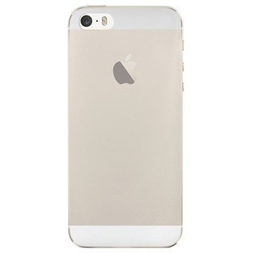 iPhone 5/5S/SE Puro 0.3 Ultra Slim Nude Silikonikotelo Läpinäkyvä