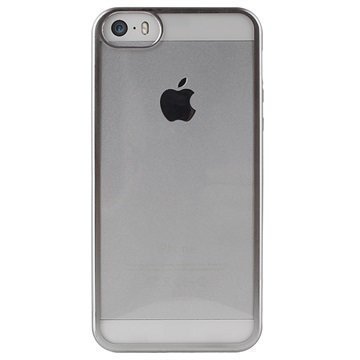 iPhone 5/5S/SE Puro Satin TPU Case Silver