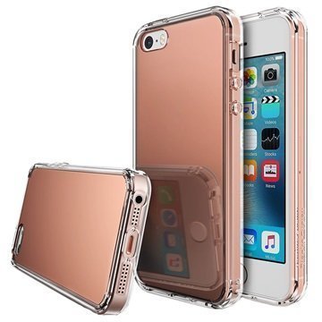 iPhone 5/5S/SE Ringke Mirror Case Rose Gold