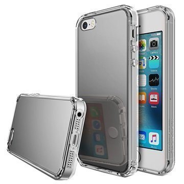 iPhone 5/5S/SE Ringke Mirror Case Silver