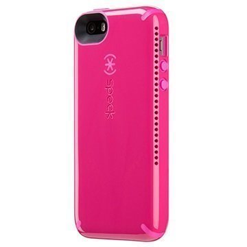 iPhone 5/5S/SE Speck CandyShell Amped Kotelo Vadelmanpunainen / Shokkipinkki