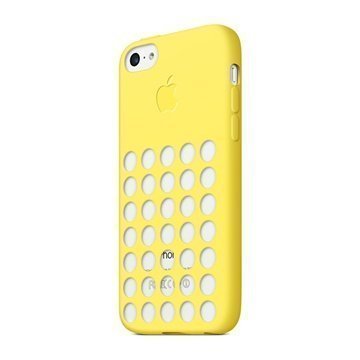iPhone 5C Apple MF038ZM/A Silikonikuori Keltainen