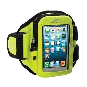 iPhone 5C Armpocket i-10 Käsivarsihihna S Keltainen