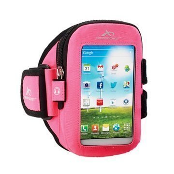 iPhone 5C Armpocket i-15 Käsivarsihihna S Vaaleanpunainen