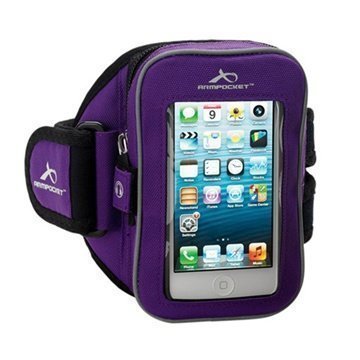 iPhone 5C Armpocket i-25 Käsivarsikotelo S Violetti