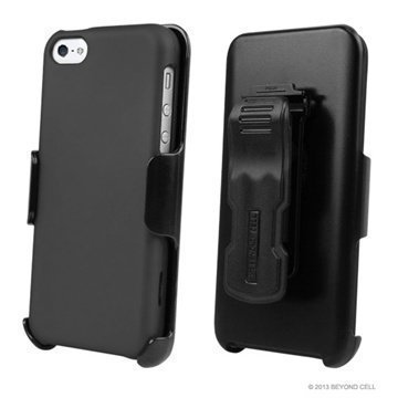 iPhone 5C Beyond Cell 3in1 Combo Case Grey / Black