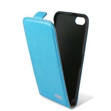 iPhone 5C Ksix Flip Leather Case Turqoise