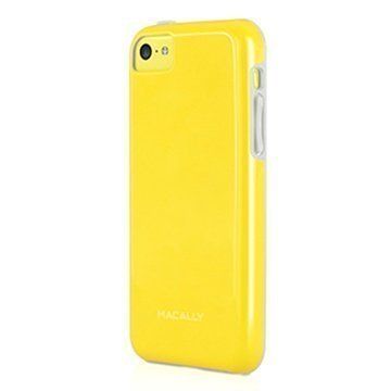 iPhone 5C Macally TPU-Kotelo Keltainen