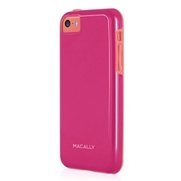 iPhone 5C Macally TPU-Kotelo Pinkki