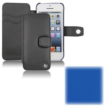iPhone 5C Noreve Tradition B Wallet Leather Case Ocean Blue