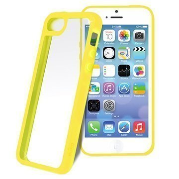 iPhone 5C Puro Clear Case Yellow