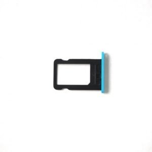 iPhone 5C Sim kortinlukija kelkka sininen