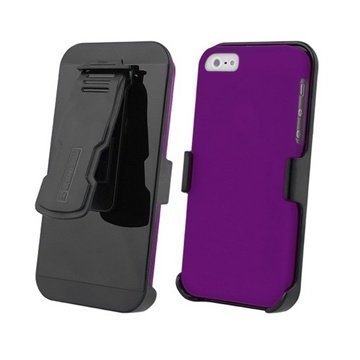 iPhone 5S iPhone SE Beyond Cell 3in1 Combo Case Purple / Black