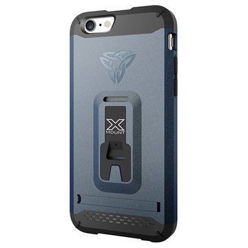 iPhone 6 / 6S Armor-X CX-Mi6Â CX-Mi6P Rugged X-Mount Suojakuori Tummansininen