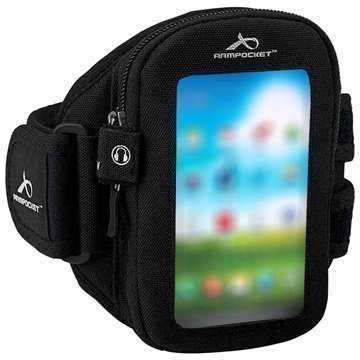 iPhone 6 / 6S Armpocket Xtreme i-30 Käsivarsikotelo L Musta