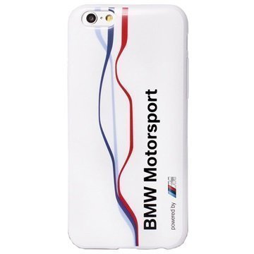 iPhone 6 / 6S BMW Raceway Twisted Tricolour TPU-Kotelo Valkoinen