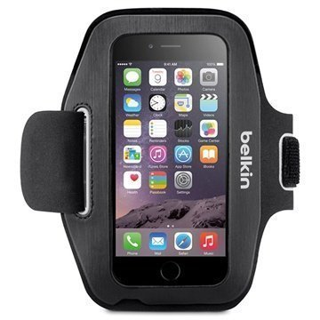 iPhone 6 / 6S Belkin Sport-Fit Käsivarsikotelo Musta