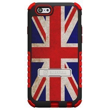 iPhone 6 / 6S Beyond Cell Tri Shield Design Hybrid Suojakuori British Flag