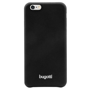 iPhone 6 / 6S Bugatti SoftCover Nice Kotelo Musta